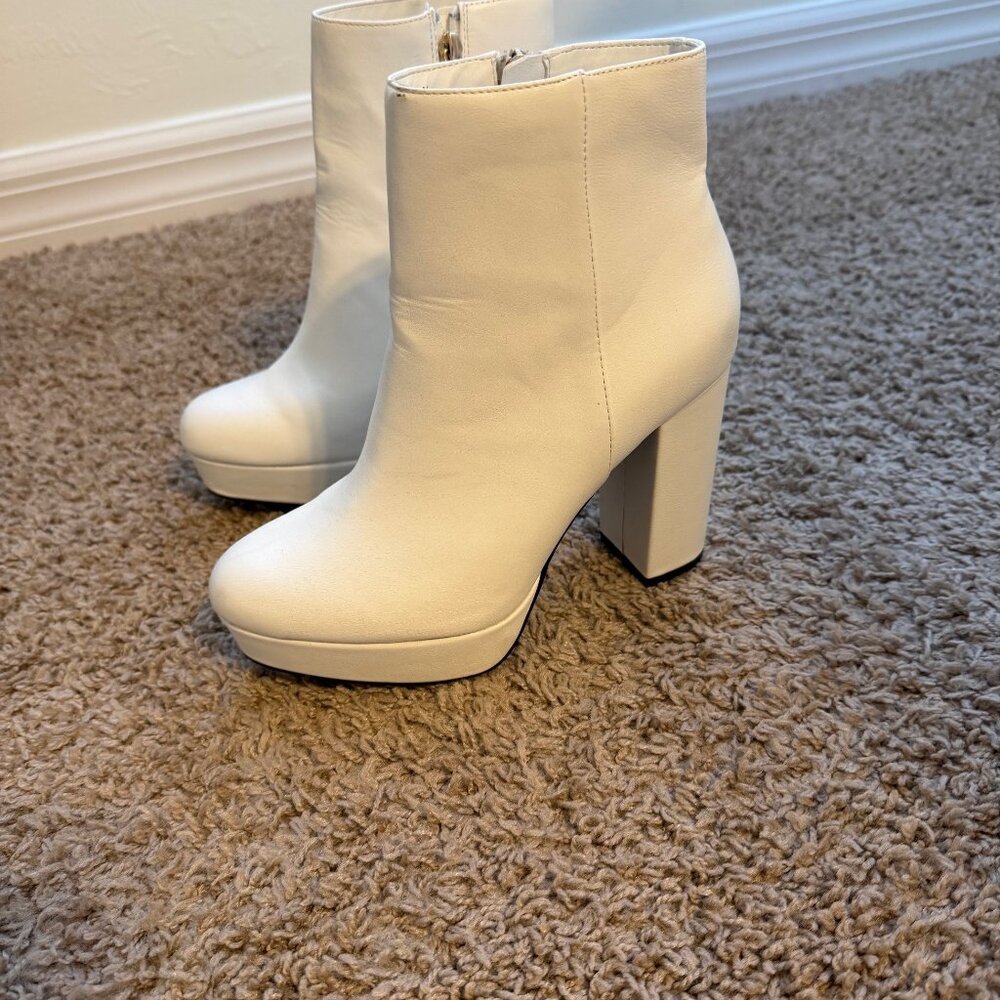 Offwhite Platform Booties - image 1